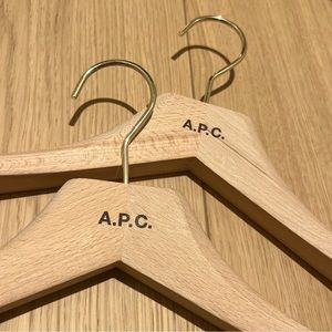 Authentic A.P.C. Cedar Wood Hanger 15”